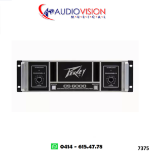 Amplificador de Poder 6.000W CS6000 Peavey