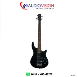 BAJO ELECTRICO 5 CUERDAS ACTIVO NEGRO TABACO DB01-5  By GSW