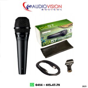 Microfono de Mano con Cable PGA57 Shure