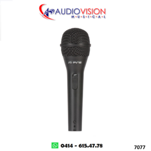Microfono de Mano con Cable Condensado Unidireccional Xrl PVI 2 XRL Peavey