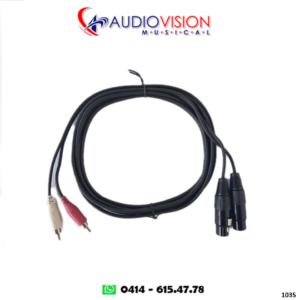 Cable de Conexión 03 Mts Canon Dual A RCA SA-C54-10FT Saypro