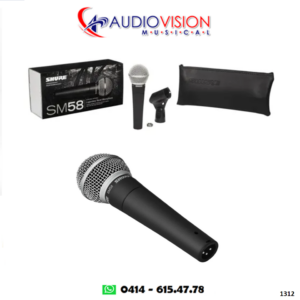 Microfono de Mano sin Cable Incluido SM58-LC Shure
