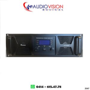AMPLIFICADOR DE PODER  6400W STP-9000N  By SOUNDTRACK