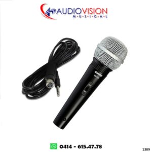 Microfono de Mano con Cable Plug SV-100 Shure