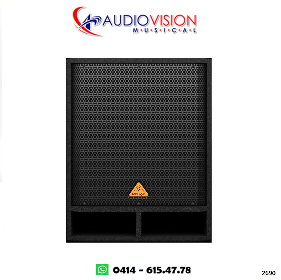 Corneta Pasiva de Bajo 18" 1.600W SUB VP1800S Behringer