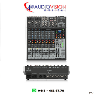 Consola Pasiva 16 Canales (4 Canon + 10 Lineas) USB X1622USB Behringer