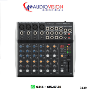 Consola Pasiva 12 Canales (2 Canon + 10 Lineas) XENYX 1202SFX Behringer