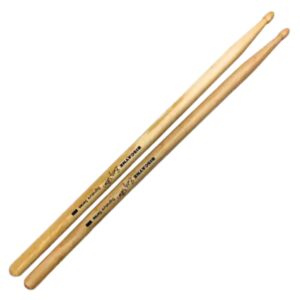 Baquetas 2B Punta de Madera para Bateria BISC2BW Biscaine