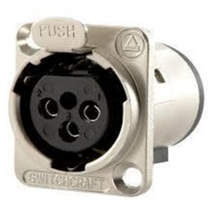 CONECTOR CANON HEMBRA CHASIS E3FSC SWITCHCRAFT