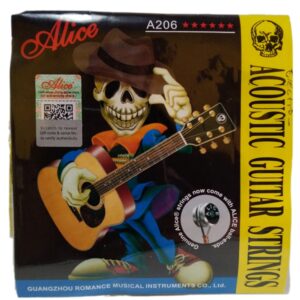 Cuerdas para Guitarra Electroacustica Metal 0011 SET A206 Alice