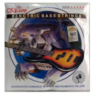 Cuerdas para Bajo Electrico 5 Cuerdas (M) 0045 SET A606(5)-M Alice