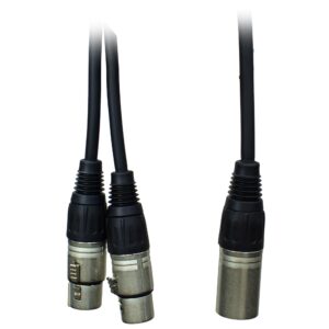 CABLE DE CONEXIÓN CANON MACHO A 2 CANON HEMBRA SA-C1-5FT SAYPRO