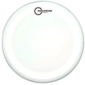 Cuero Parche 10" Aceite Blanco Doble Capa Text TCRSP2-10 Aquarian