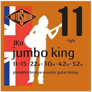 Cuerdas para Guitarra Folklorica 0.11 SET JK11 Rotosound