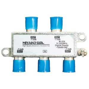 SPLITTER 5-1.000MHZ DIGITAL DE ALTA CALIDAD M-504 UNIVERS