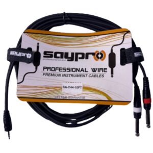 CABLE DE CONEXION 02 PLUG A MINI 03 MTS SA-C44-10FT SAYPRO