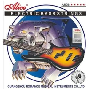 Cuerdas para Bajo Electrico 04 Cuerdas (M) SET A606 Alice