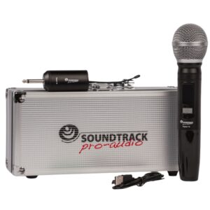 MICROFONO INALAMBRICO DE MANO 1 MICROFONO UHF IMANO PLUG RAPTOR-10 SOUNDTRACK