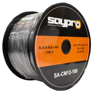 CABLE DE MICROFONOS ROLLO 100MT SA-CM12-100 SAYPRO