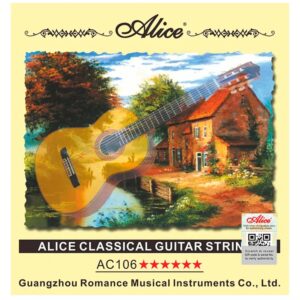Cuerda 2DA para Guitarra Clasica AC106-N-2 Alice