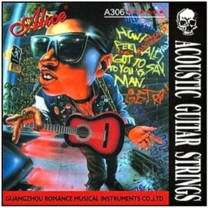 Cuerdas para Guitarra Electroacustica A306 Alice