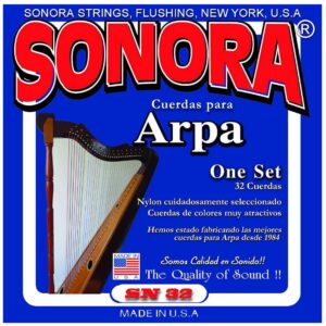 Cuerdas para Arpa SN32 Sonora