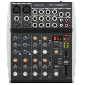 CONSOLA PASIVA 10 CANALES (2 CANON + 8 LINEAS) XENYX 1002SFX BEHRINGER