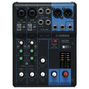 CONSOLA PASIVA 06 CANALES MG06 YAMAHA