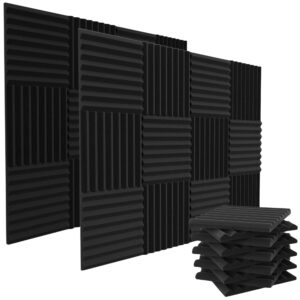 PANEL ACUSTICO 30X30 CON ADHESIVO 12 PIEZAS WC001 GSW