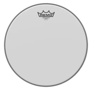 Cuero Parche 12" Blanco Poroso Ambassador BA-0112-00 Remo