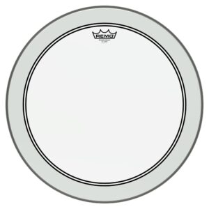 Cuero Parche 22" Powerstroke 3 Transparente REM-P3-1322-C2 Remo