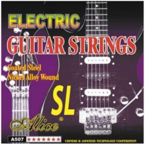Cuerdas para Guitarra Electrica (008) SET A507-XL Alice