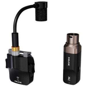 MICROFONO DE INSTRUMENTOS INALAMBRICO RECARGABLE (ESTUCHE POWER BANK) B-6 NUX
