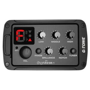 MICROFONO ECUALIZADOR CON AFINADOR PARA GUITARRA GB-1 CHERUB