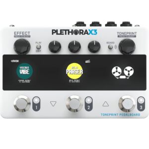 Pedal de Efectos Plethora X3 TC Electronic