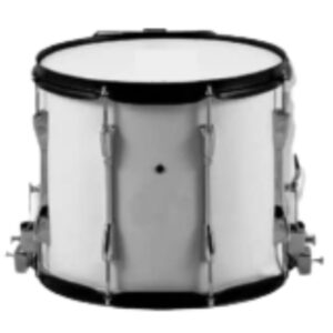 Redoblante de Marcha 14X12 Blanco D-SD1412 DSW