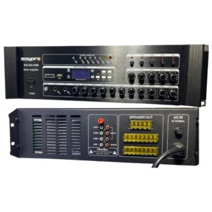 AMPLIFICADOR DE PODER 1.500W 6 ZONAS BT/MP3/USB/SD SA-DA1500 SAYPRO