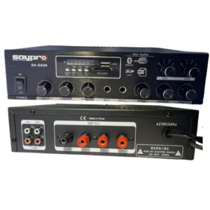 AMPLIFICADOR DE PODER 60W BT/MP3/USB/SD SA-DA80 SAYPRO