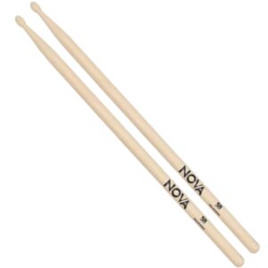 Baquetas 5A Punta de Madera N5B Nova