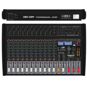 CONSOLA PASIVA 12 CANALES BT/USB/DSP SA-MIX120 SAYPRO