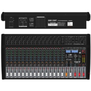 CONSOLA AMPLIFICADA 16 CANALES 1.100W BT/USB/DSP SA-MIX16P SAYPRO