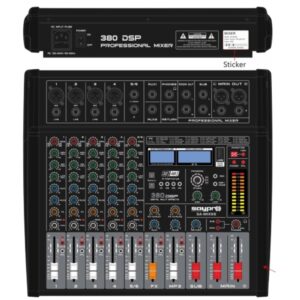 CONSOLA PASIVA 06 CANALES BT/USB/DSP SA-MIX66 SAYPRO