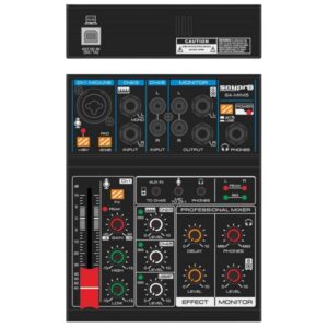 CONSOLA PASIVA 06 CANALES MINI SA-MINI5 SAYPRO