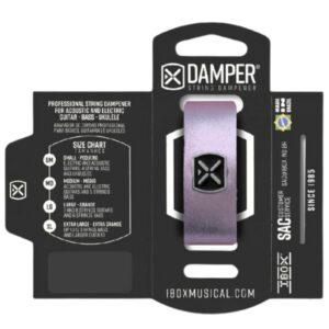 Damper para Instrumentos de Cuerdas Violeta Metalico (grande) DMLG07 Ibox