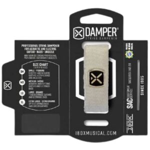 Damper para Instrumentos de Cuerdas Plata (grande) DTLG19 Ibox