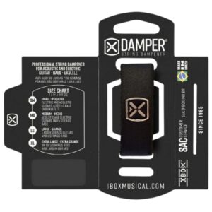 Damper para Instrumentos de Cuerdas Negro (grande) DTLG20 Ibox