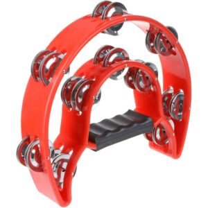 Pandereta Media Luna Doble Roja HTMT1R Meinl