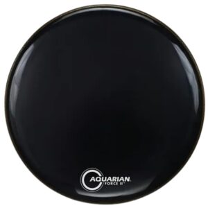 Cuero Parche 22" para Bombo Resonante con Anillo Amortiguador FR22BK Aquarian