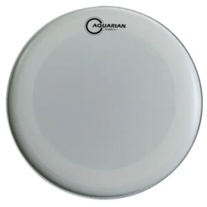 Cuero Parche 12" para TOM una Capa Recubierto Blanco TCSX12 Aquarian