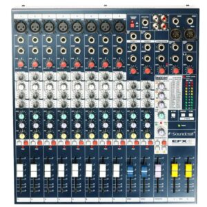 CONSOLA PASIVA 08 CANALES CON EFECTOS EFX8 SOUNDCRAFT